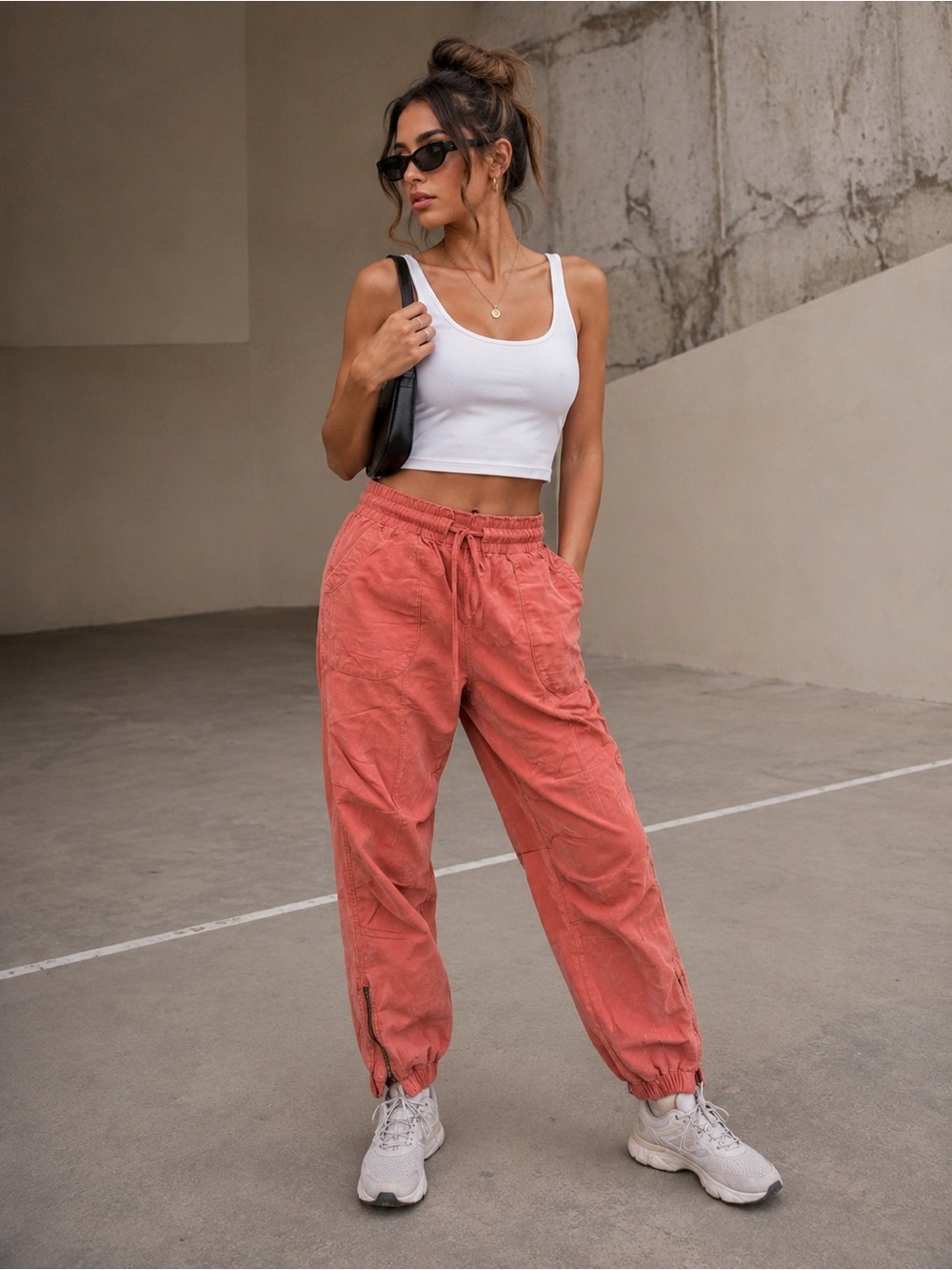 Free People FP Movement All Time Trekker Pants Savannah Rose XS